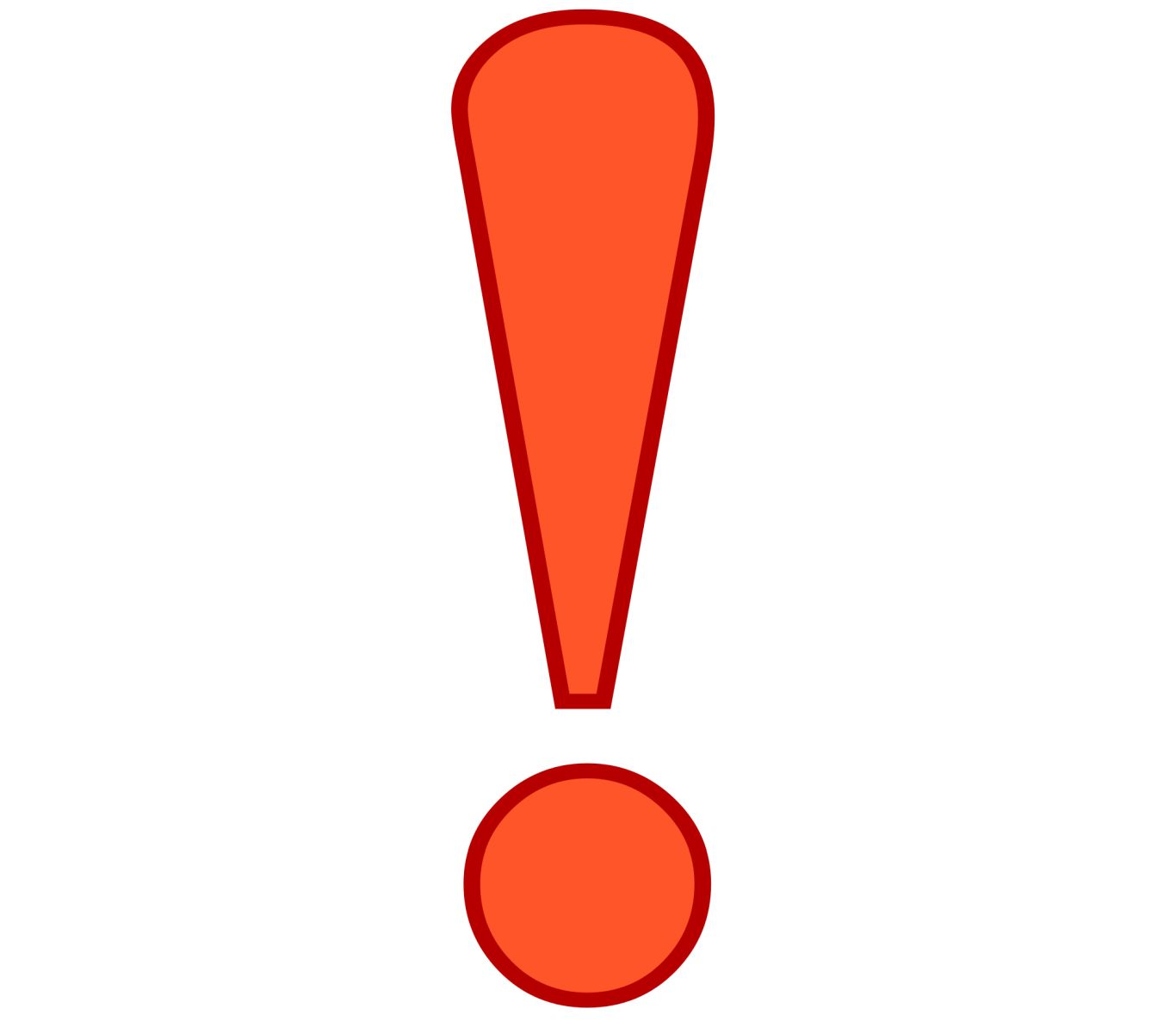 Exclamation mark PNG    图片编号:38003