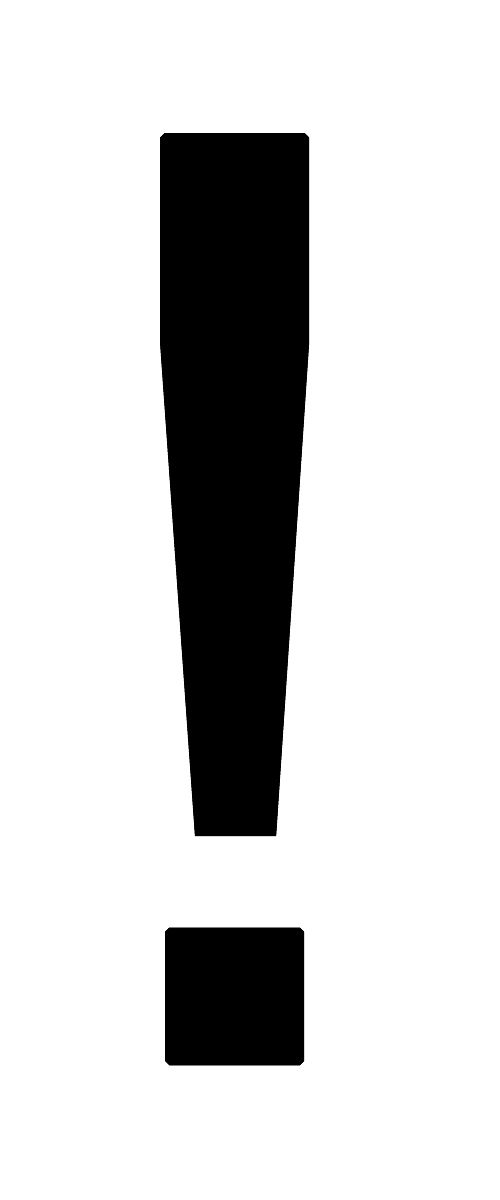Exclamation mark PNG    图片编号:37972