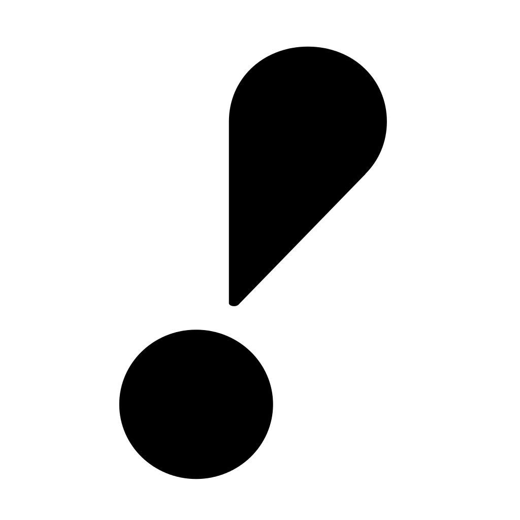 Exclamation mark PNG    图片编号:38009