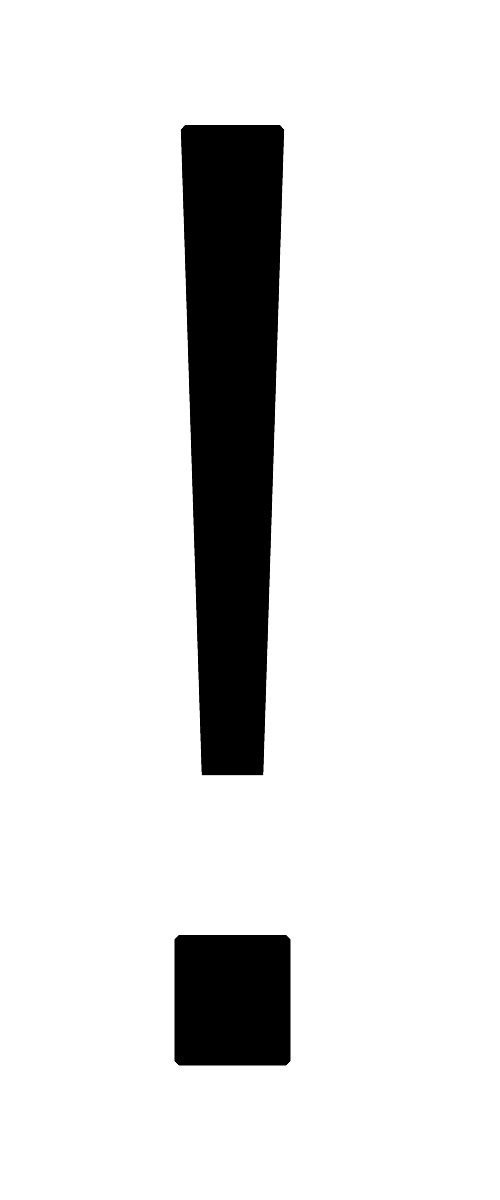 Exclamation mark PNG    图片编号:37973