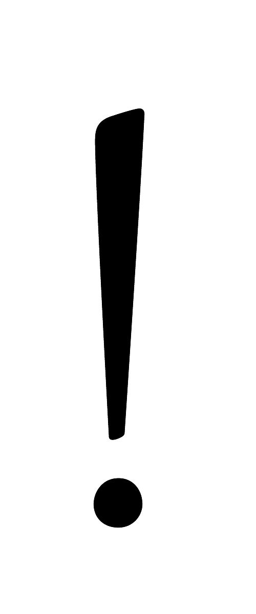 Exclamation mark PNG    图片编号:37974