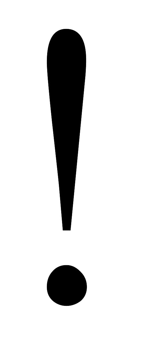 Exclamation mark PNG    图片编号:37976
