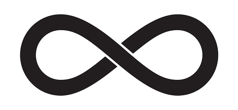 Infinity symbol PNG    图片编号:41156