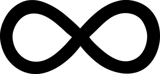 Infinity symbol PNG    图片编号:41186