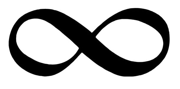 Infinity symbol PNG    图片编号:41149