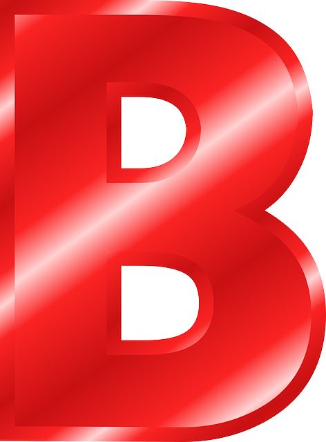 Letter B PNG    图片编号:20414