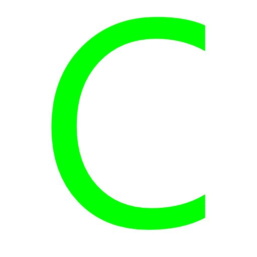 letter C PNG    图片编号:33000