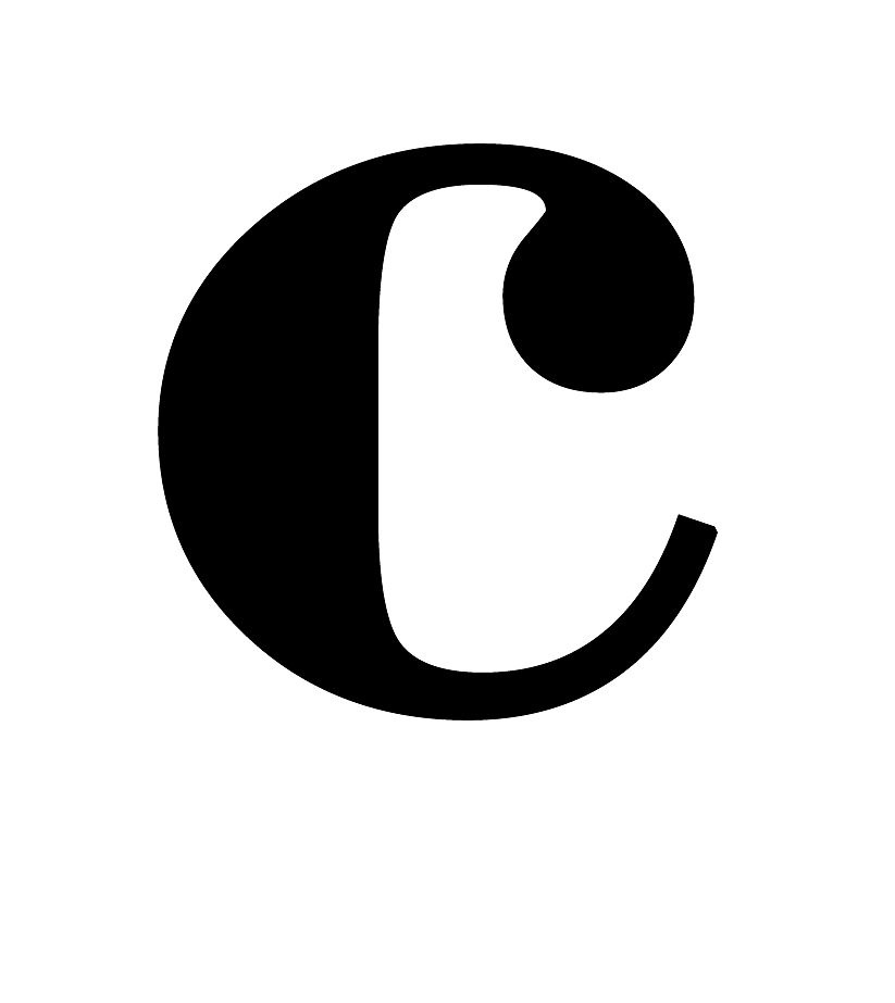 letter C PNG    图片编号:32909