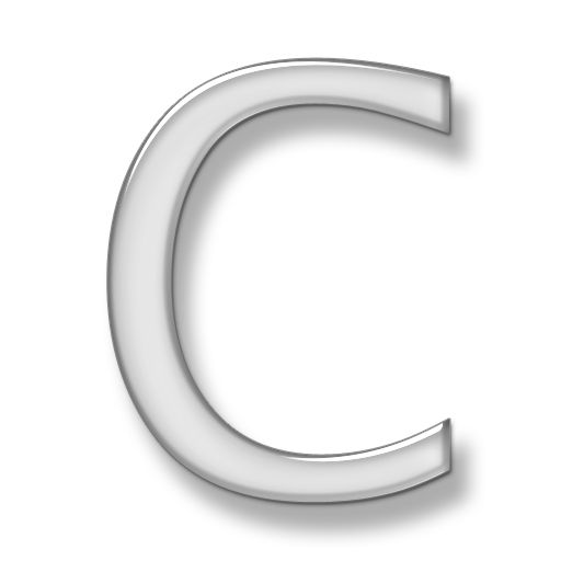 letter C PNG    图片编号:32990
