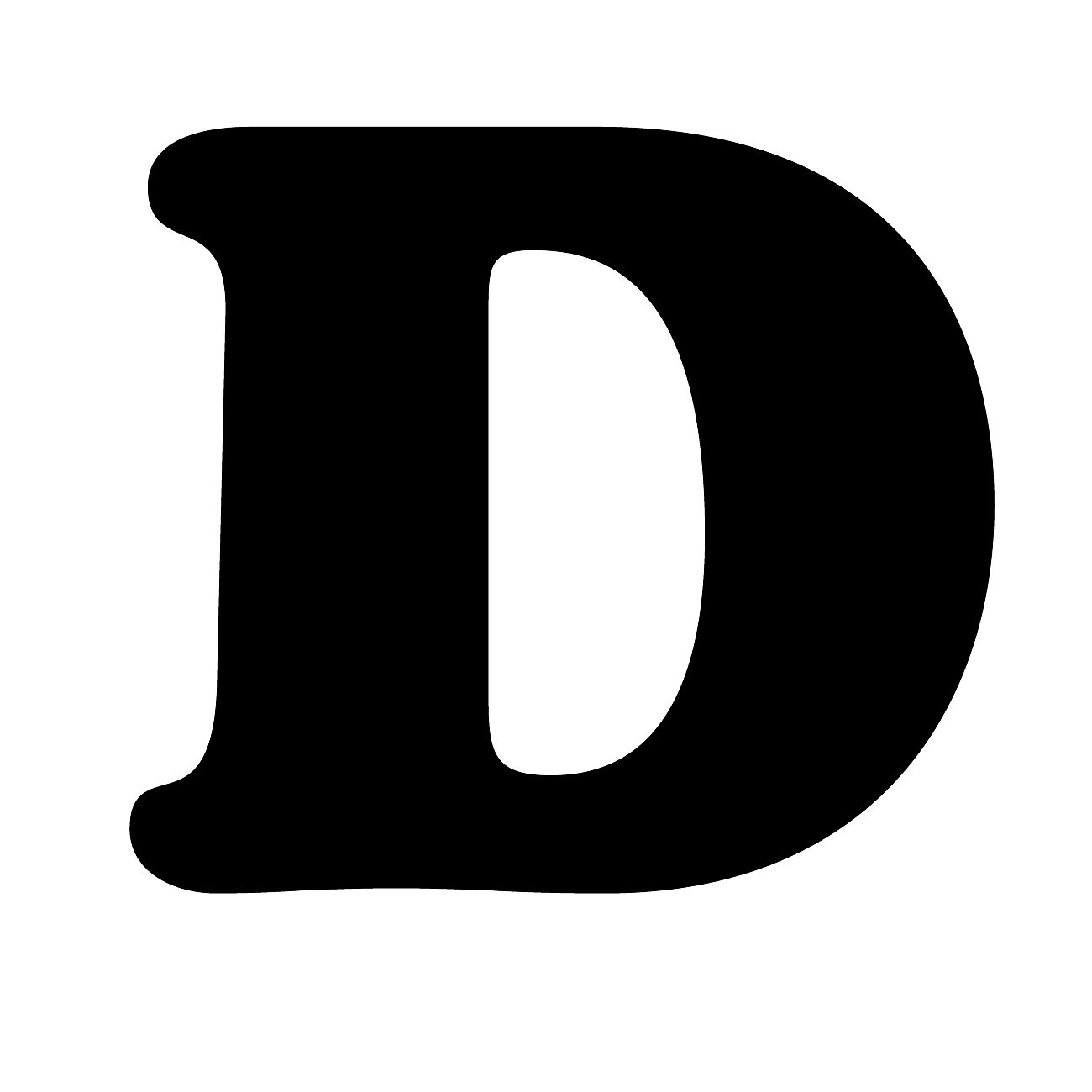 letter D PNG    图片编号:34025
