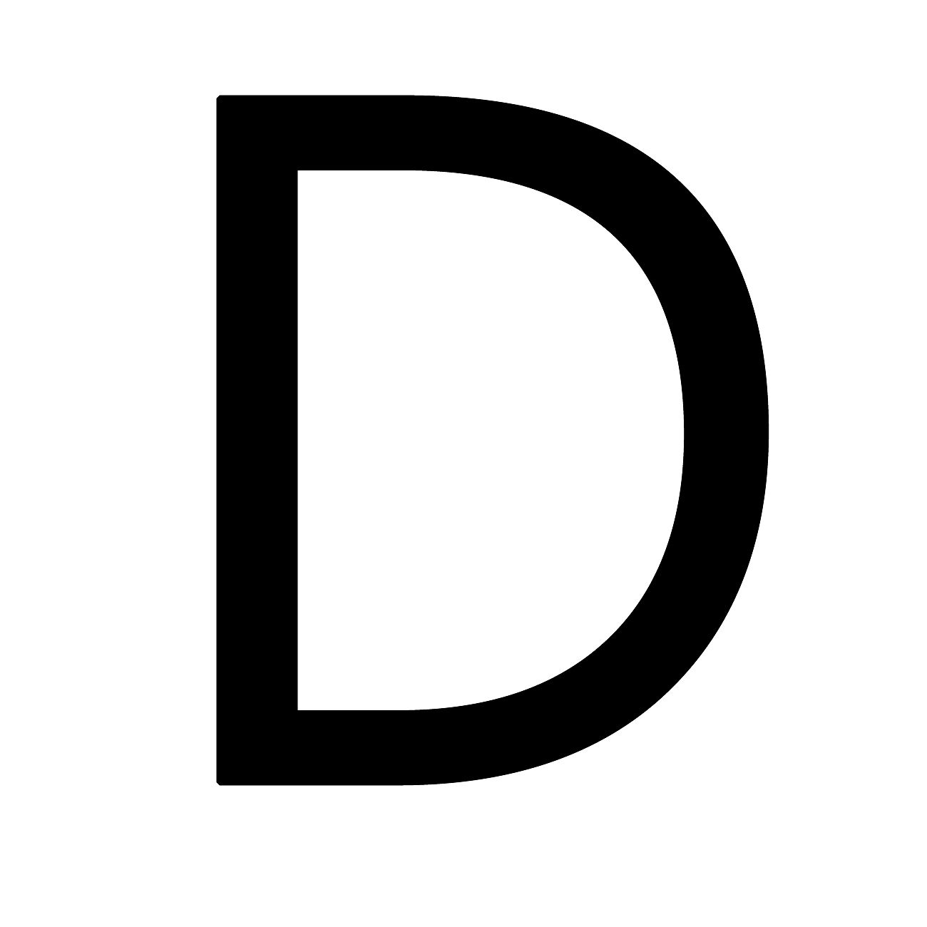 letter D PNG    图片编号:34027