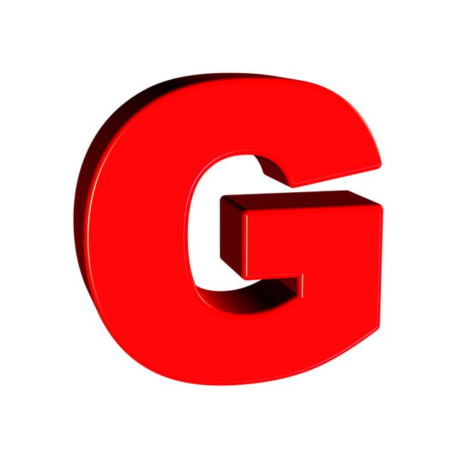 letter G PNG    图片编号:65176