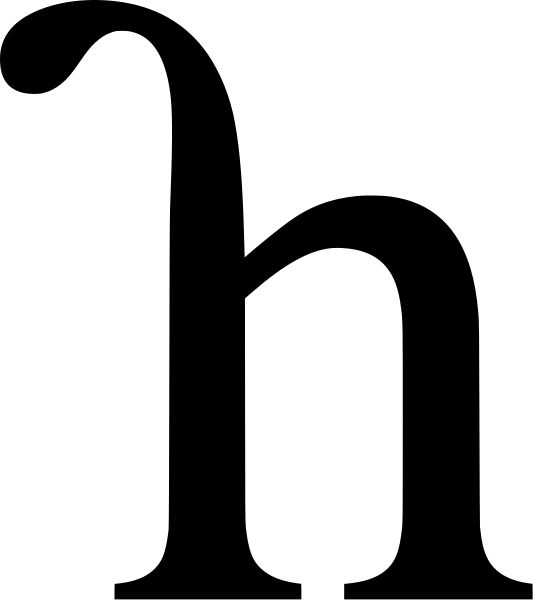 Letter H PNG    图片编号:65690