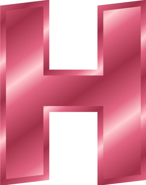 Letter H PNG    图片编号:65710