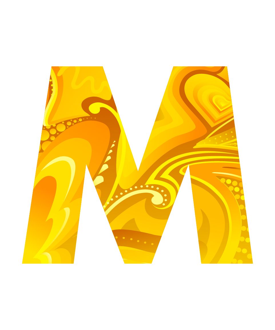 Letter M PNG    图片编号:81942