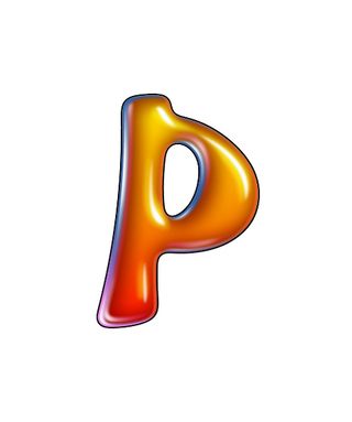 Letter P PNG    图片编号:91456