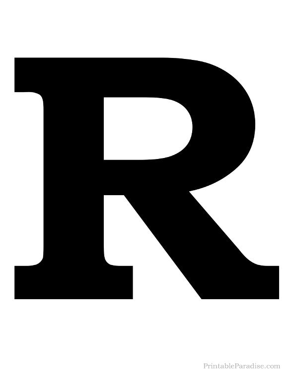 Letter R PNG    图片编号:93932