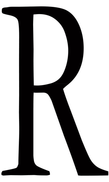 Letter R PNG    图片编号:93947