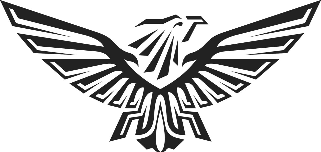 Eagle black logo PNG image, free download    图片编号:1208