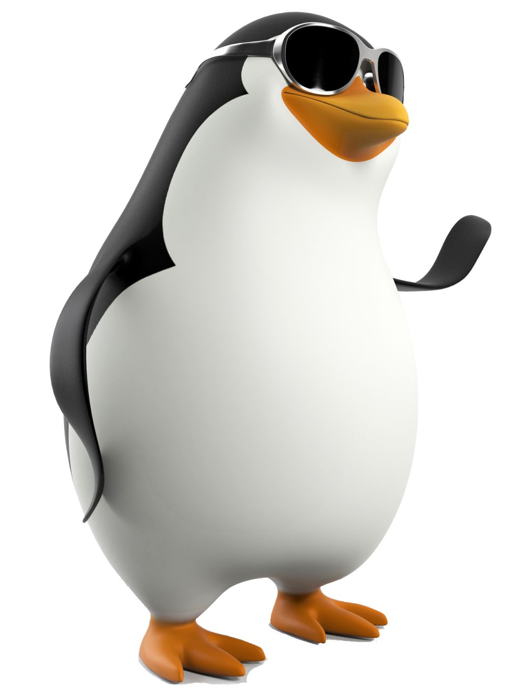 Penguin PNG image    图片编号:4640