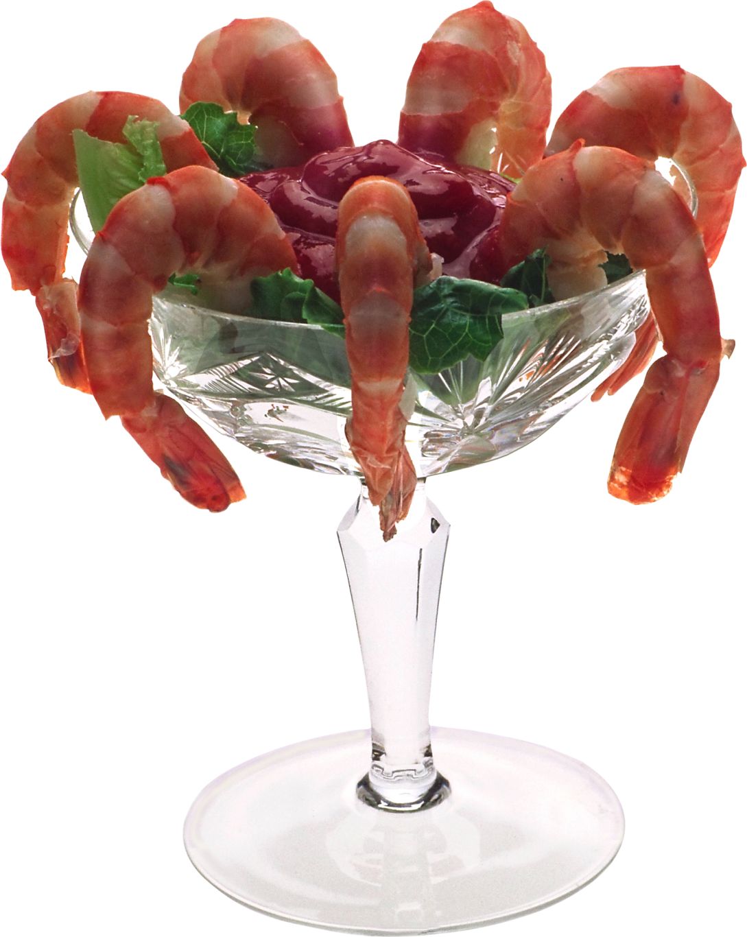 Shrimps cocktail PNG image    图片编号:96473