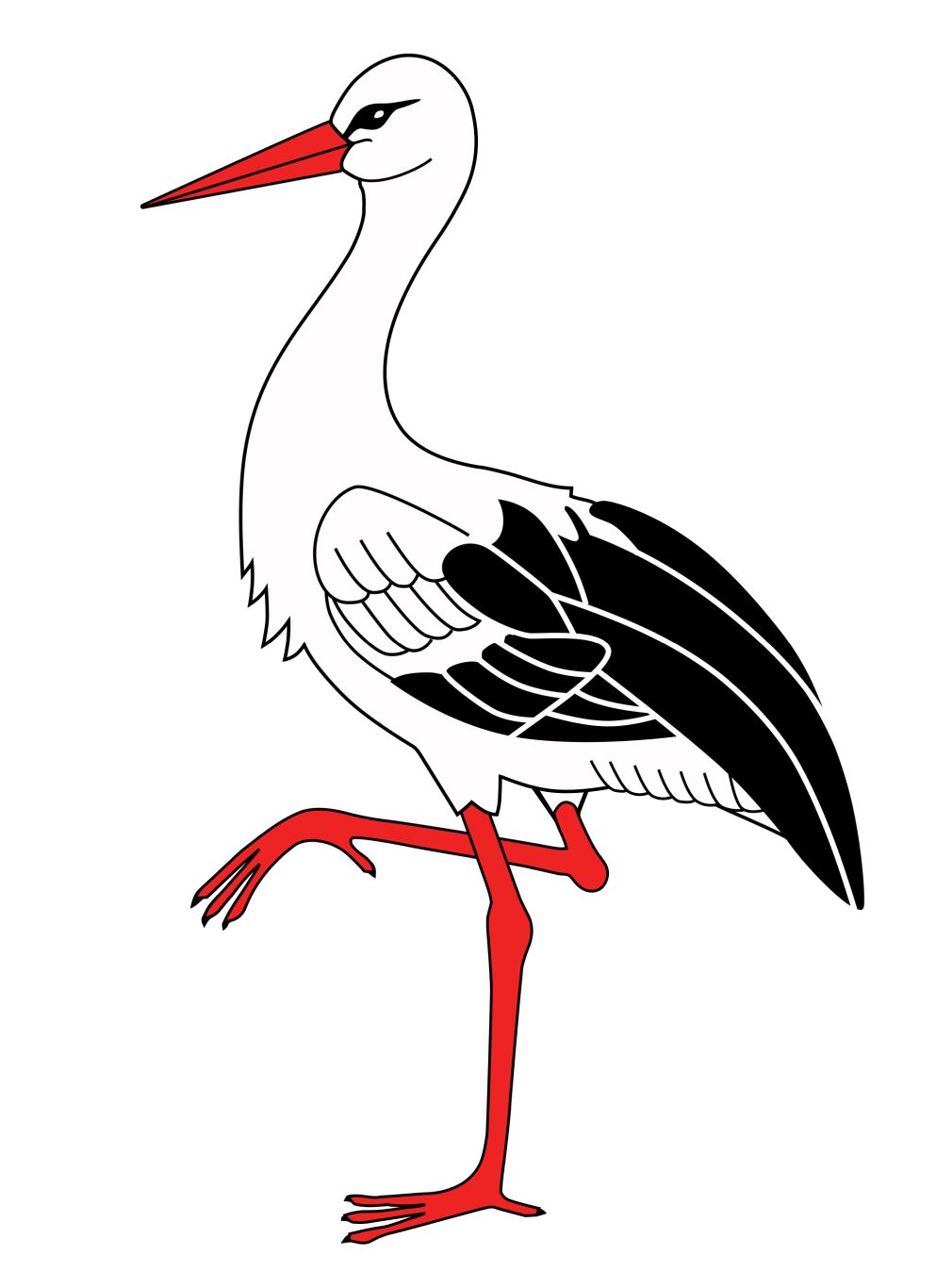 Stork PNG    图片编号:23885