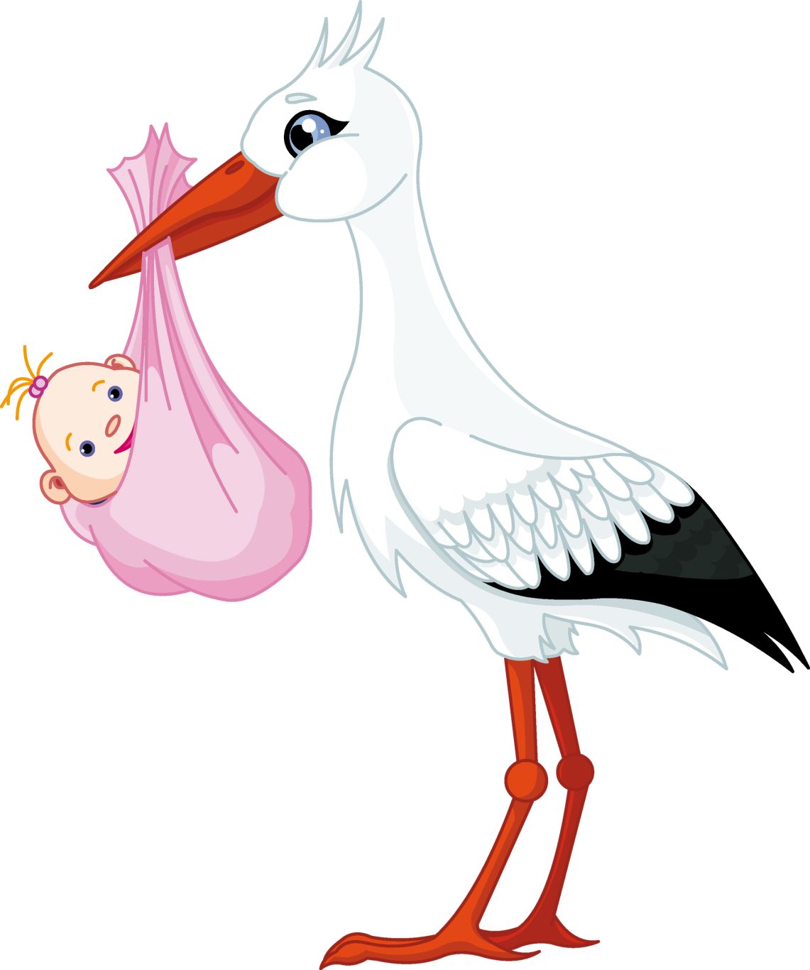 stork baby PNG    图片编号:23878