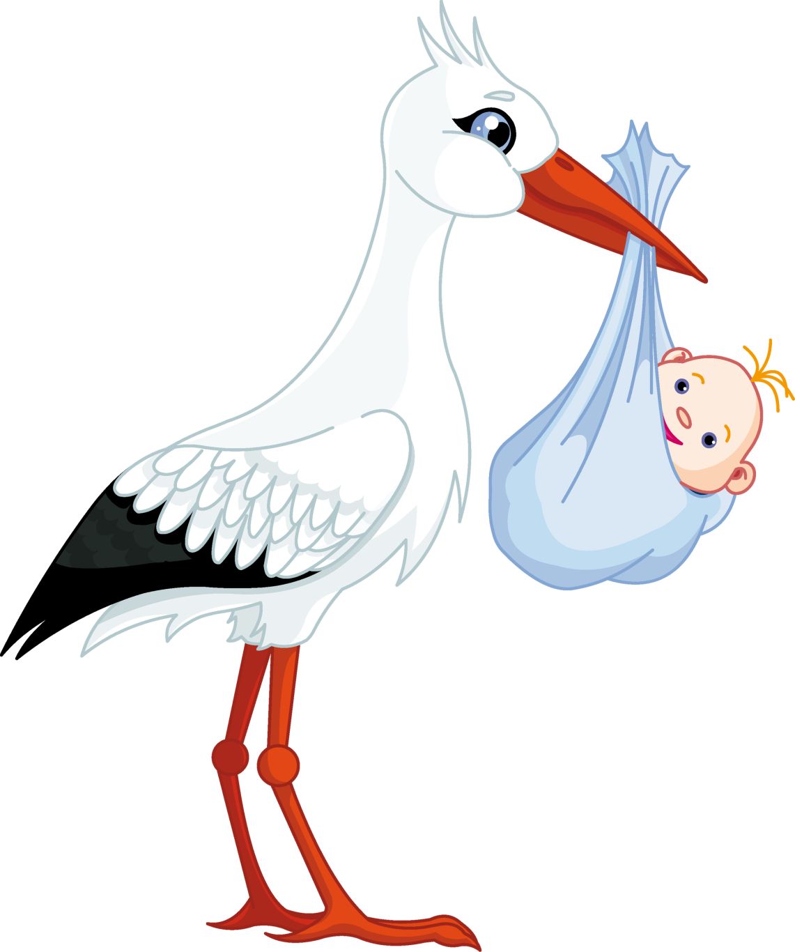 stork baby PNG    图片编号:23879