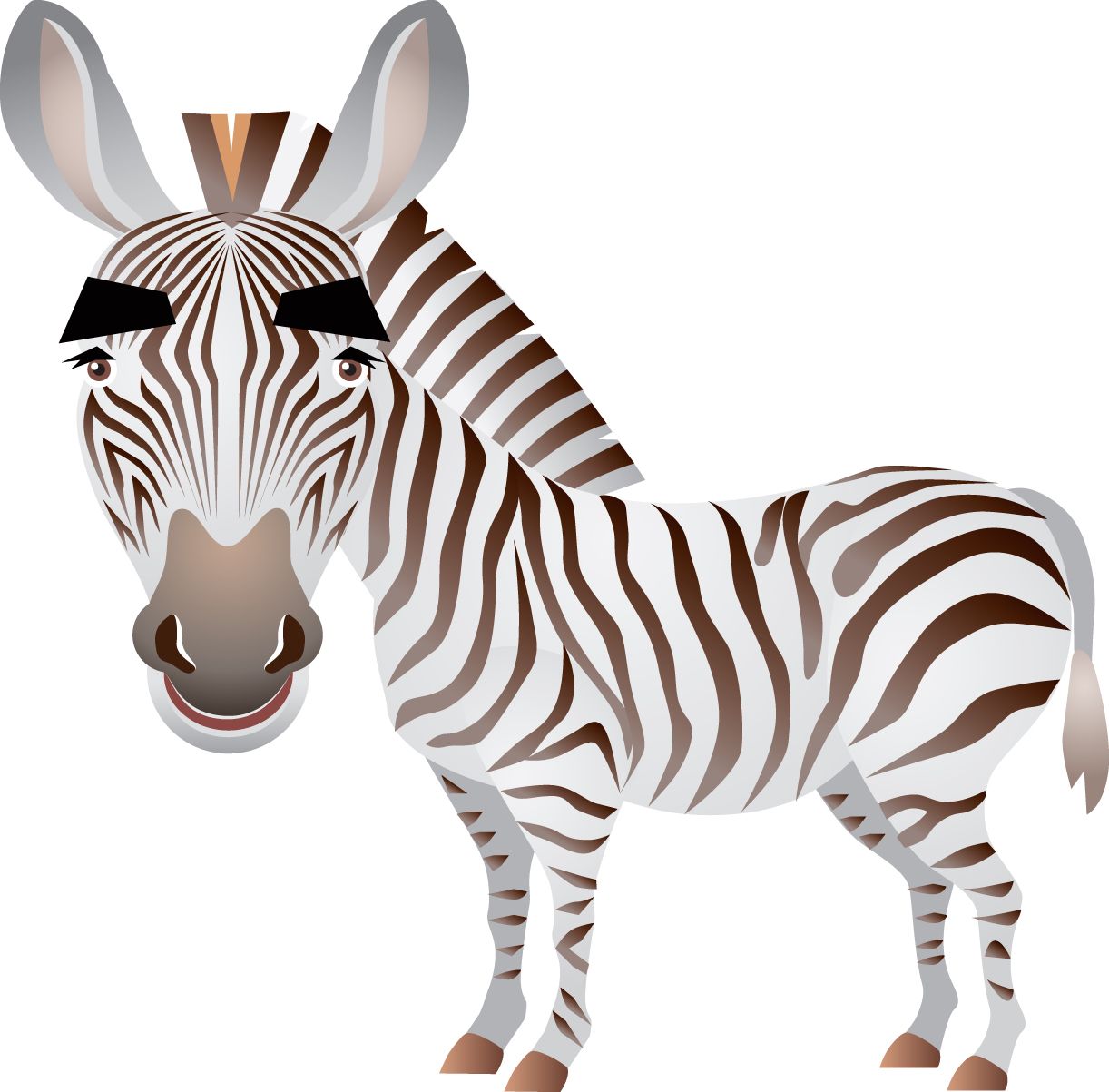 Zebra PNG image    图片编号:95982