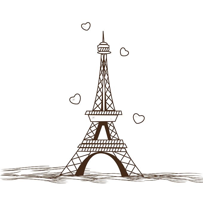 Eiffel Tower PNG    图片编号:65309