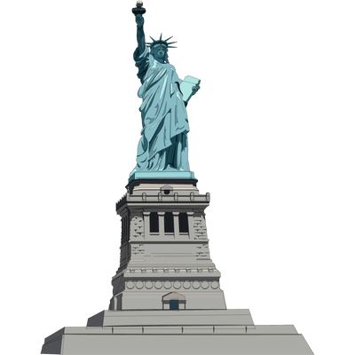 Statue of Liberty PNG    图片编号:41763