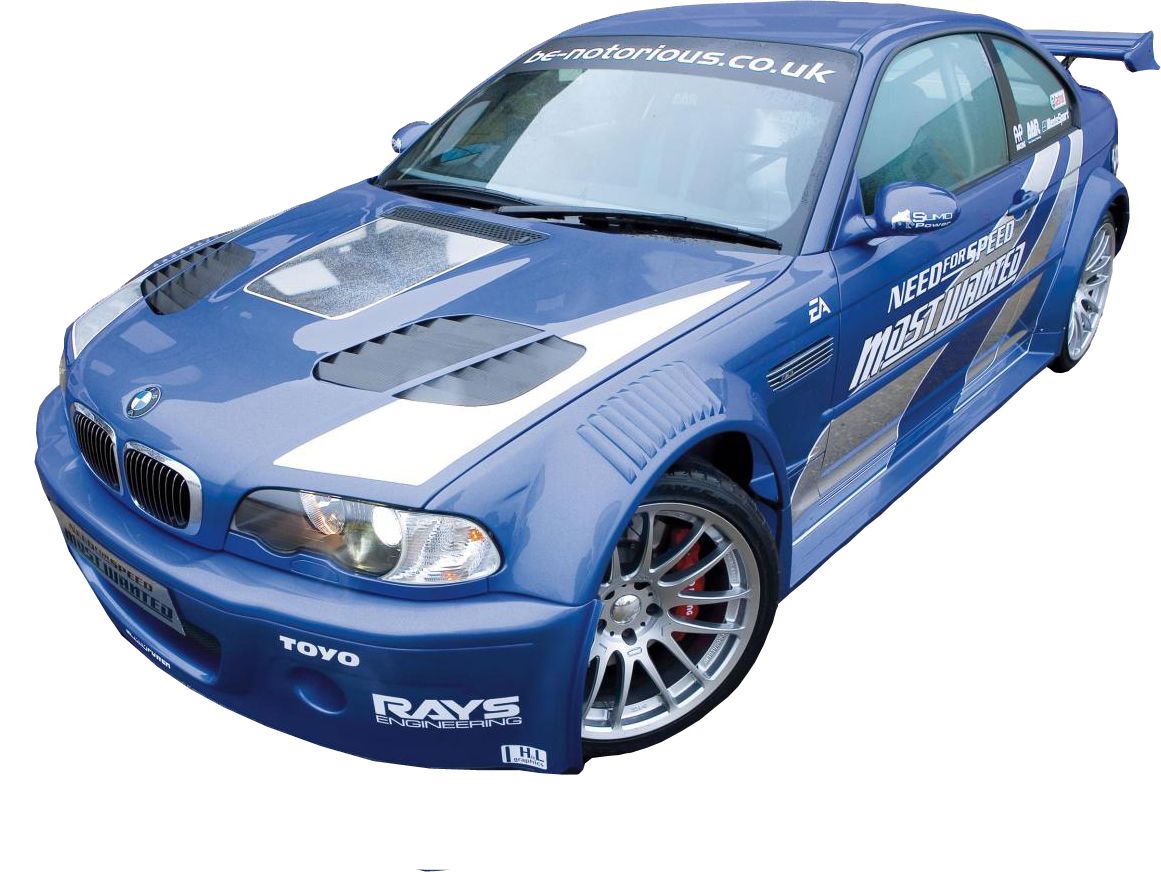 blue racing BMW PNG image, free download    图片编号:1688
