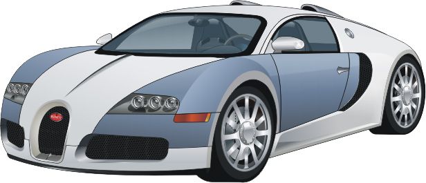 Bugatti veyron PNG    图片编号:25485