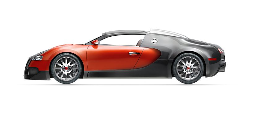 Bugatti car PNG    图片编号:25508