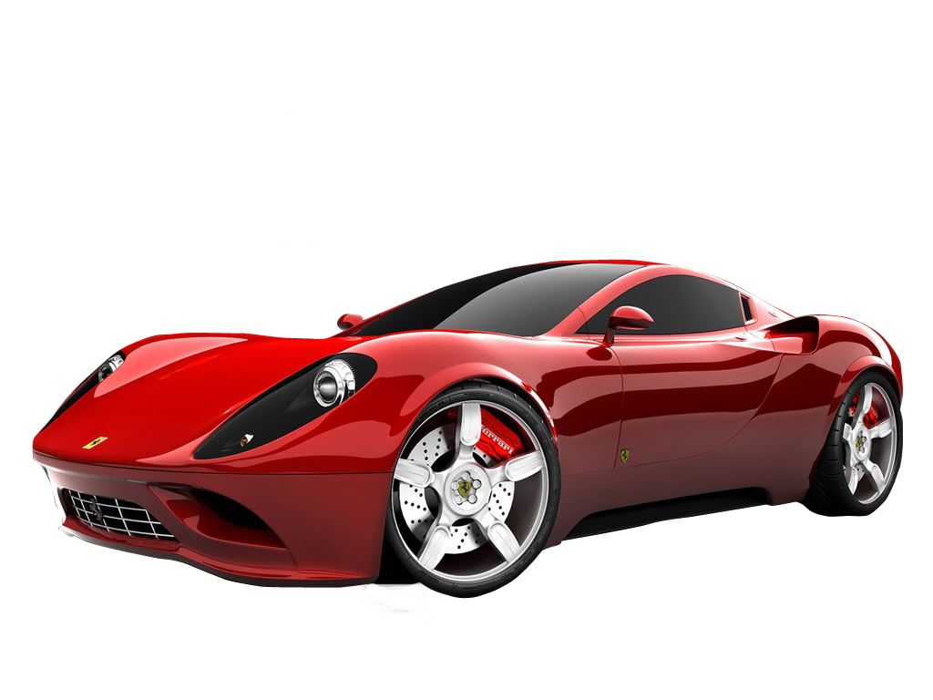 Ferrari car PNG image    图片编号:10651