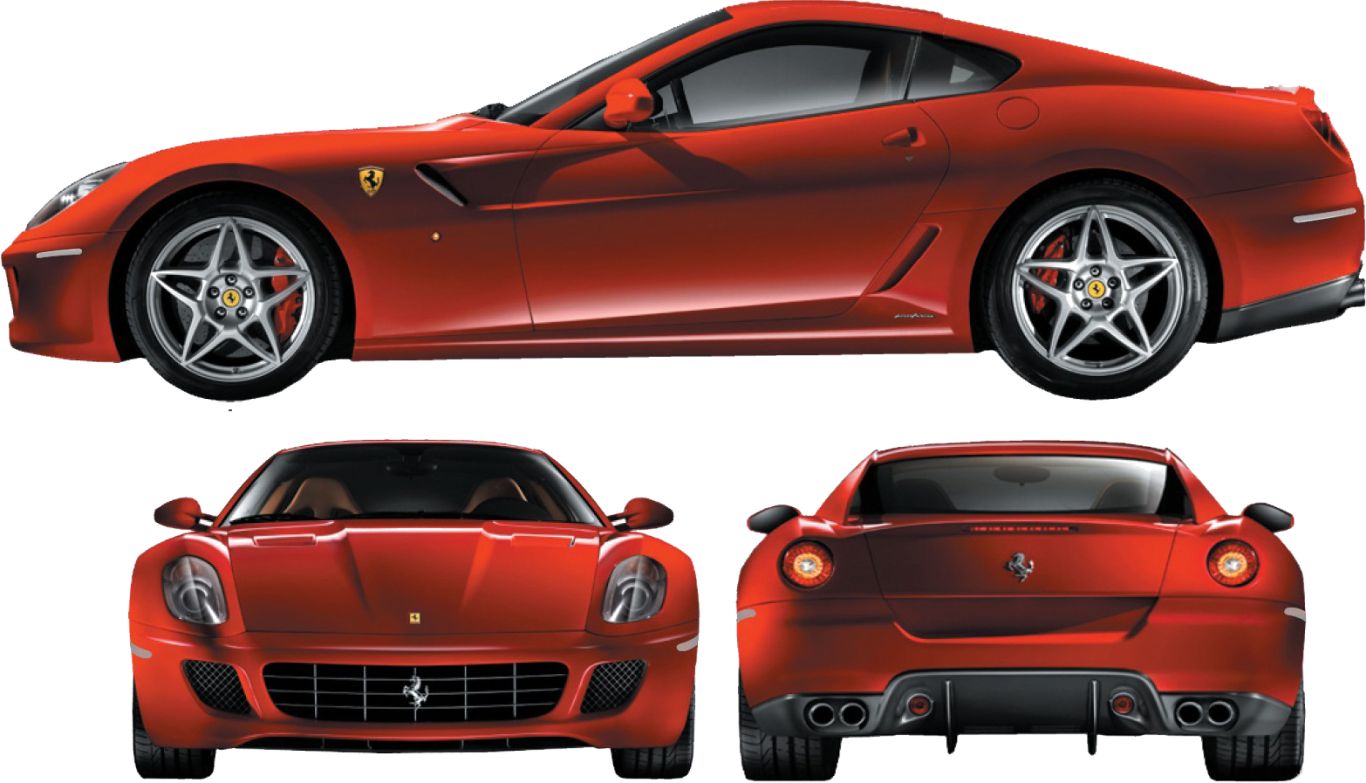 Ferrari car PNG image    图片编号:10658