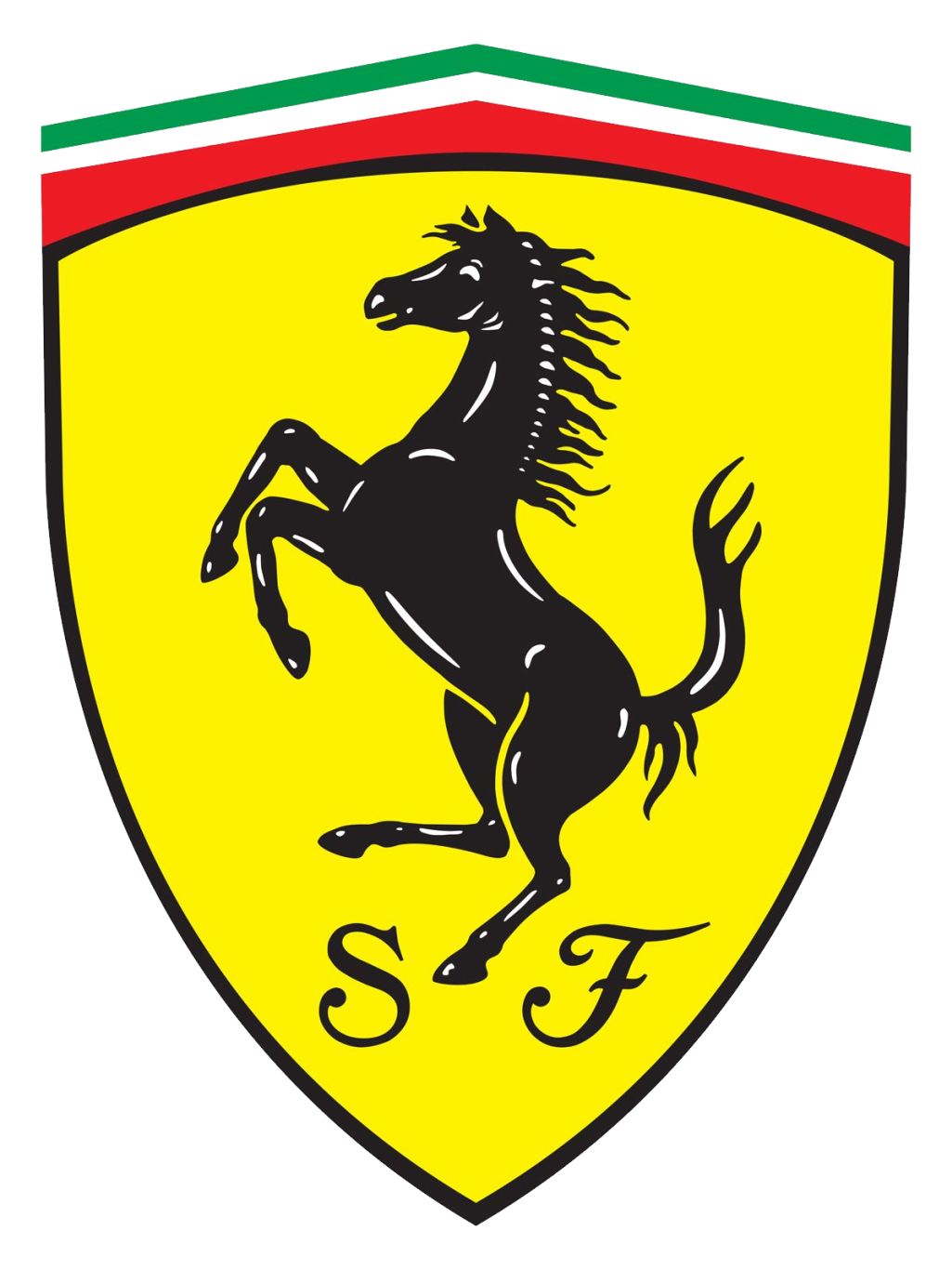 Ferrari logo PNG image    图片编号:10665