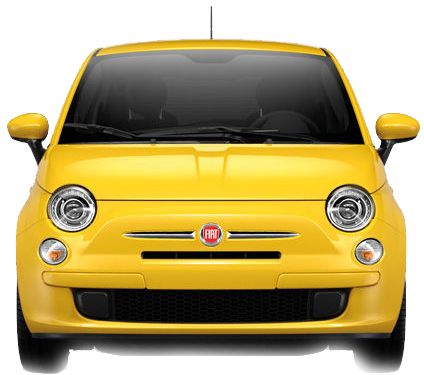 Fiat 500 PNG    图片编号:11880