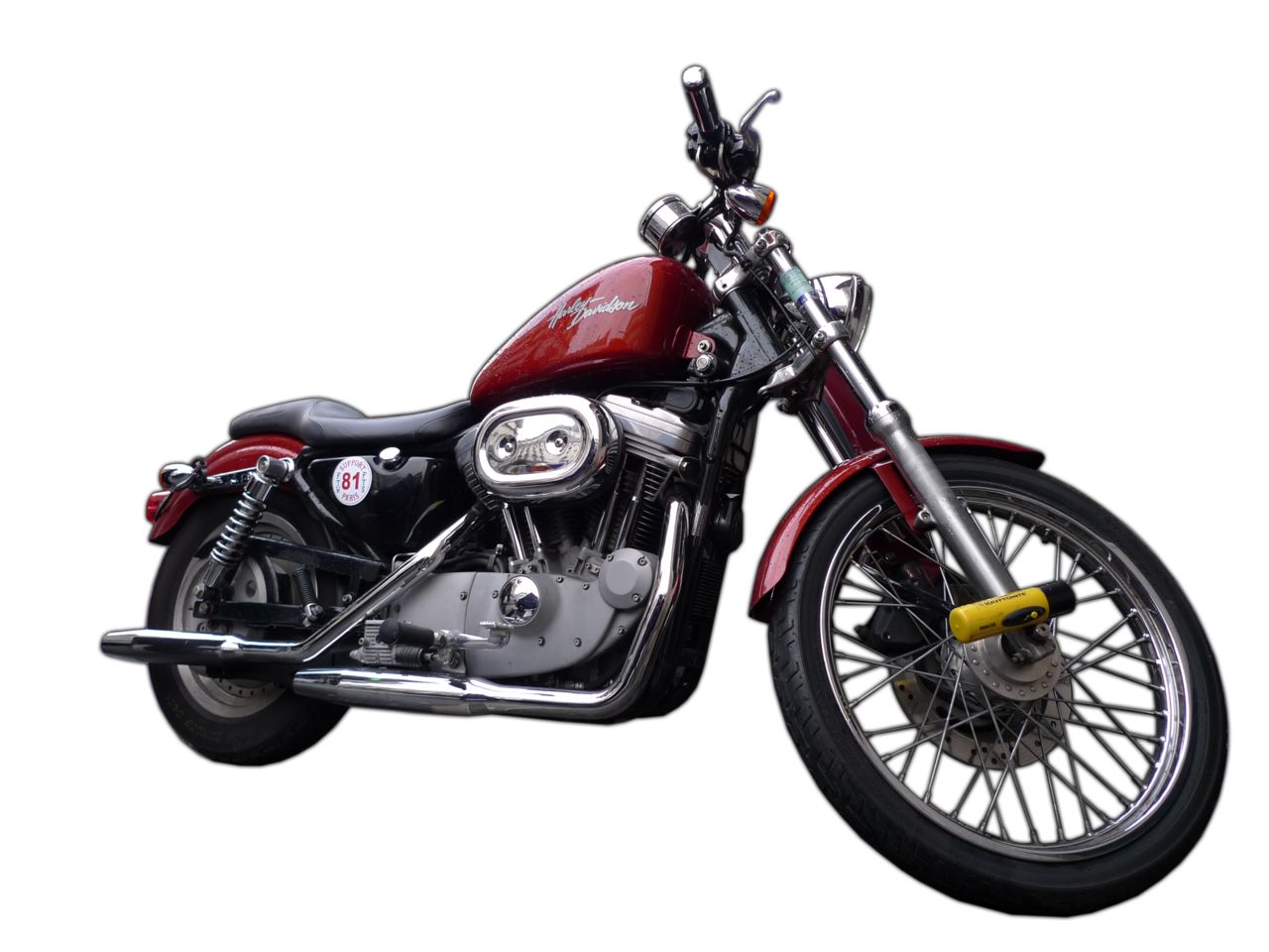 Harley Davidson motorcycle PNG    图片编号:39140