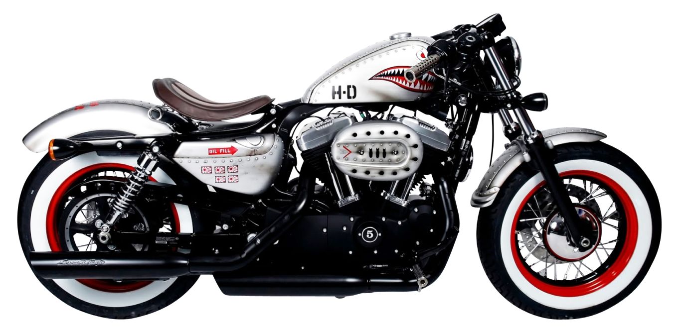 Harley Davidson motorcycle PNG    图片编号:39186