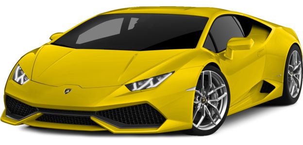 Yellow Lamborghini PNG image    图片编号:10710