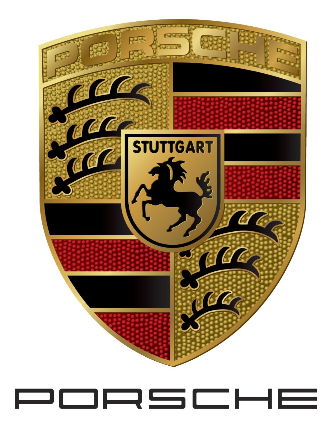 Porsche logo PNG image    图片编号:10626