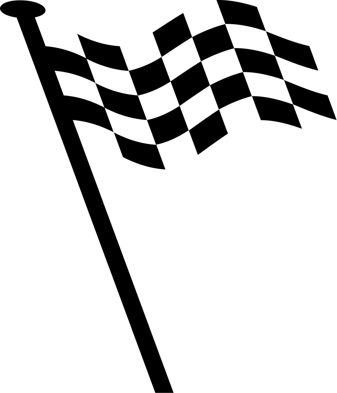Racing flag chequered flag PNG    图片编号:104708