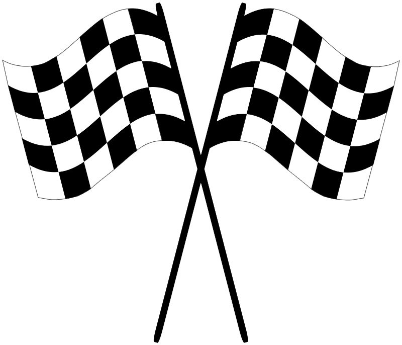Racing flag chequered flag PNG    图片编号:104715