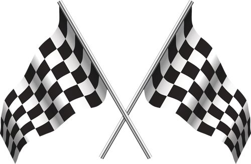 Racing flag chequered flag PNG    图片编号:104719