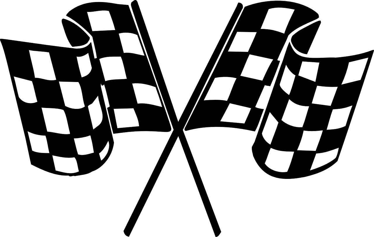 Racing flag chequered flag PNG    图片编号:104694