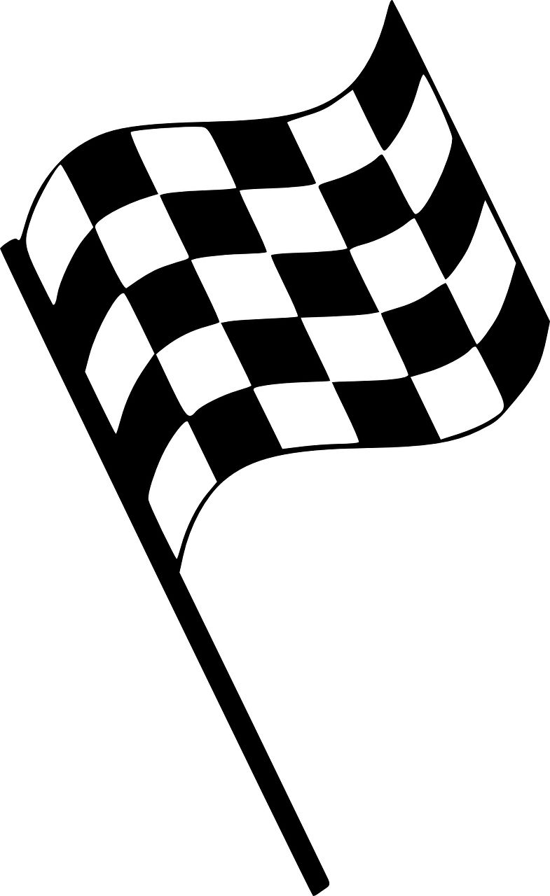Racing flag chequered flag PNG    图片编号:104723