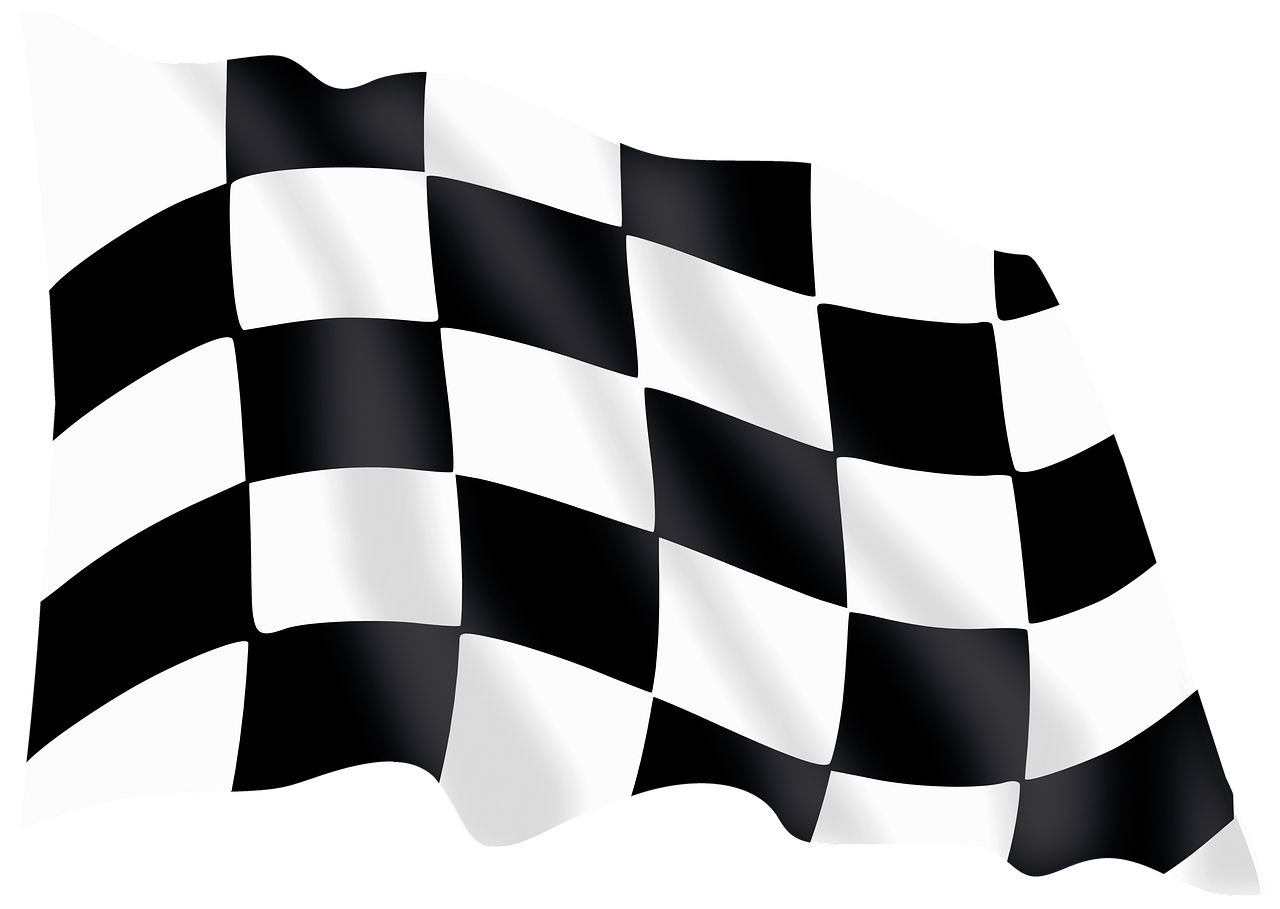 Racing flag chequered flag PNG    图片编号:104725