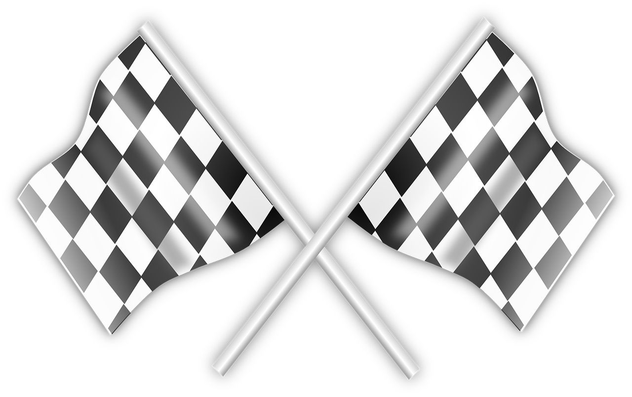 Racing flag chequered flag PNG    图片编号:104726