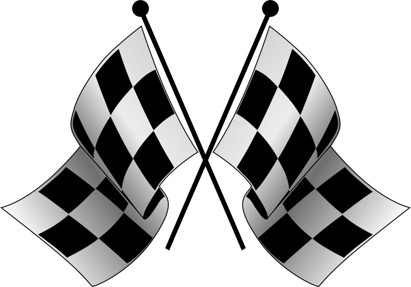 Racing flag chequered flag PNG    图片编号:104700